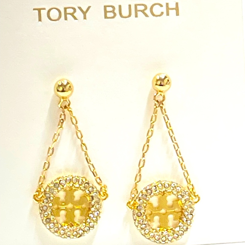Tory Burch Gold Chain Earring